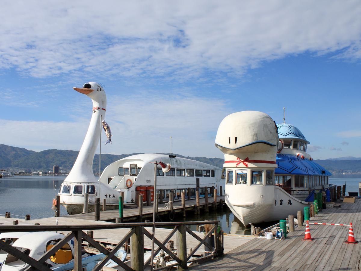 諏訪レイクサイドホテル 諏訪市 エクステリア 写真